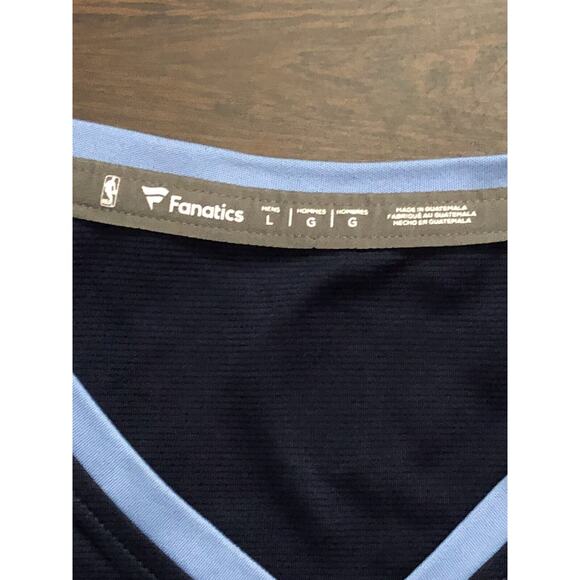 Fanatics Memphis Grizzlies Ja Morant 12 NBA Fastbreak Jersey Mens L Navy - Picture 7 of 12